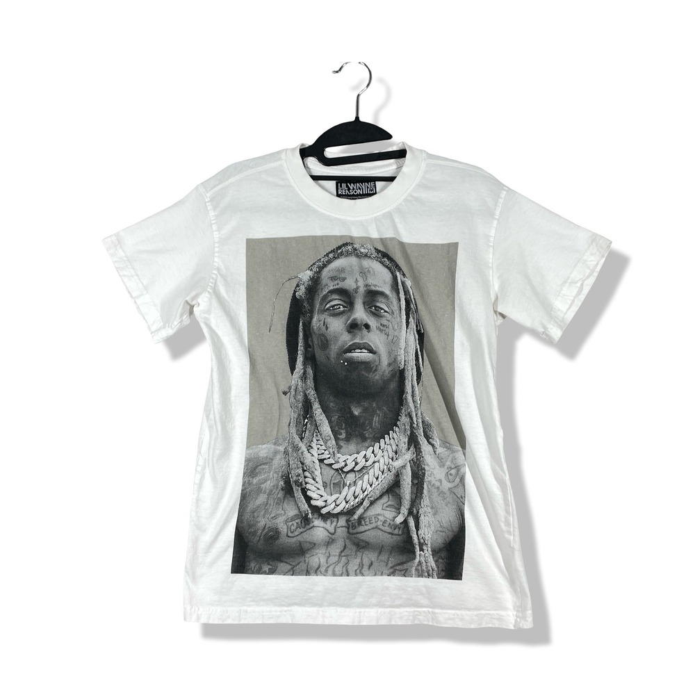 Reason Lil Wayne Graphic T Shirt Mens Small White Best Rapper Alive Streetwear
